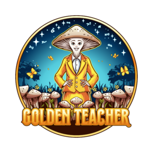 Golden Teacher Shroom Sticker