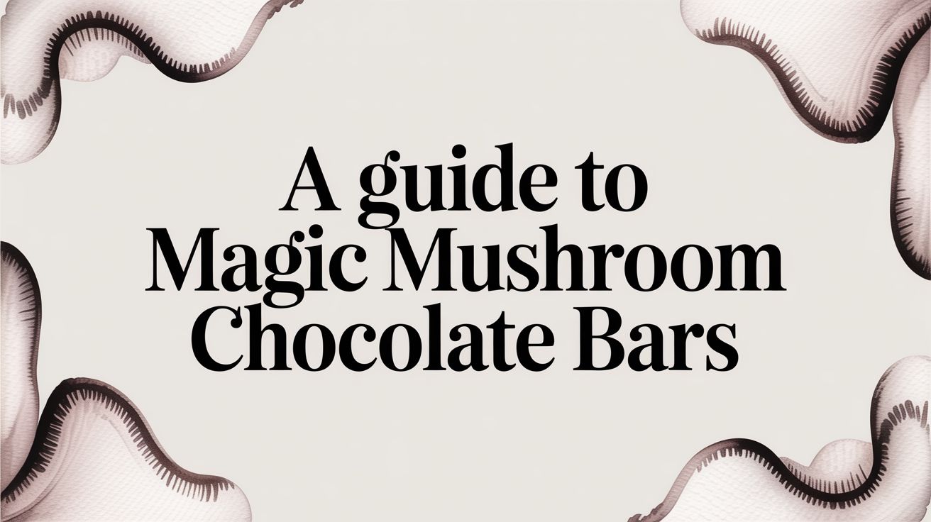 A Guide to Magic Mushroom Chocolate Bars