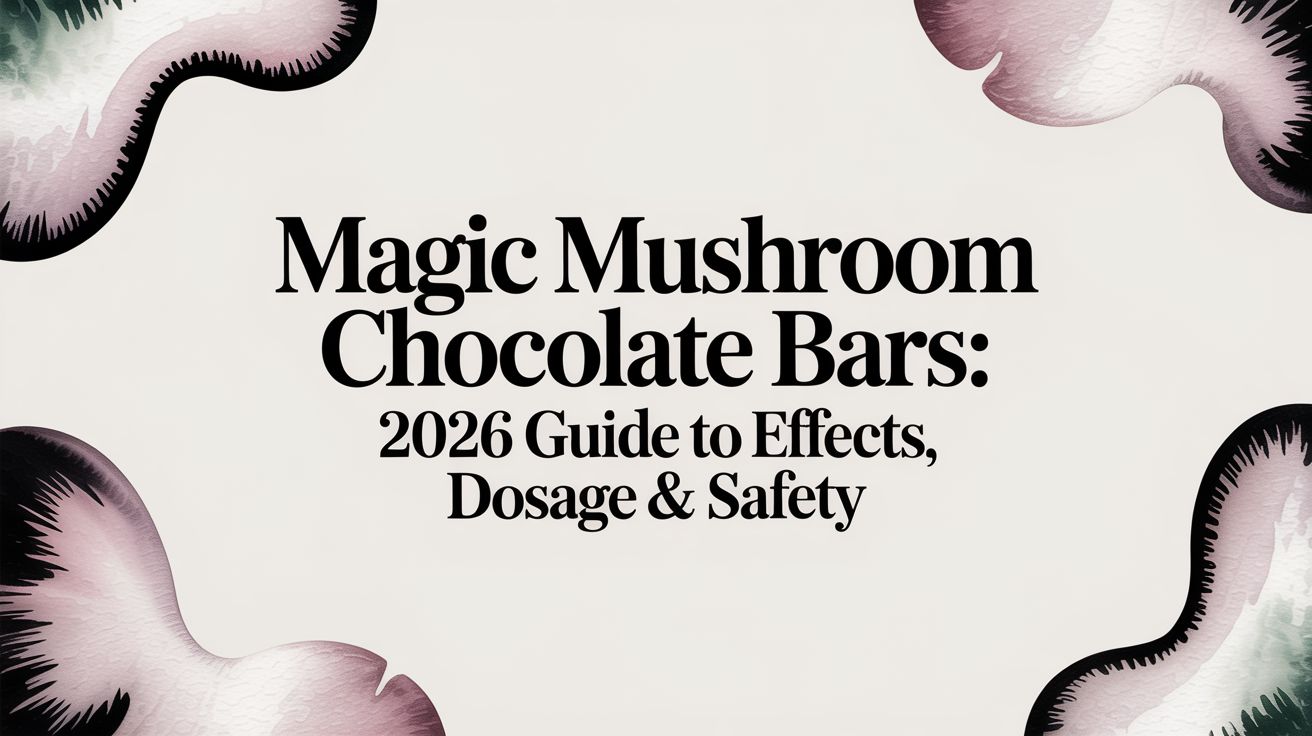 Magic mushroom chocolate bars: 2026 Guide to Effects, Dosage & Safety