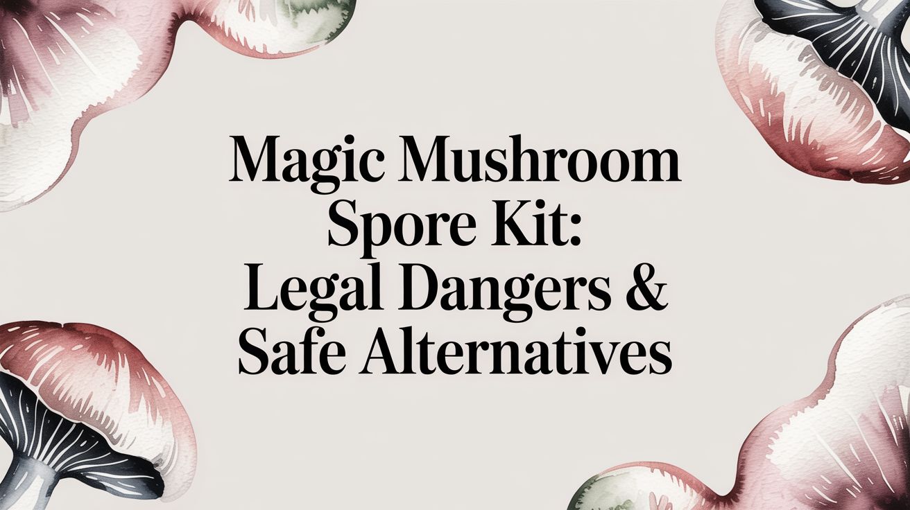 Magic Mushroom Spore Kit: Legal Dangers & Safe Alternatives