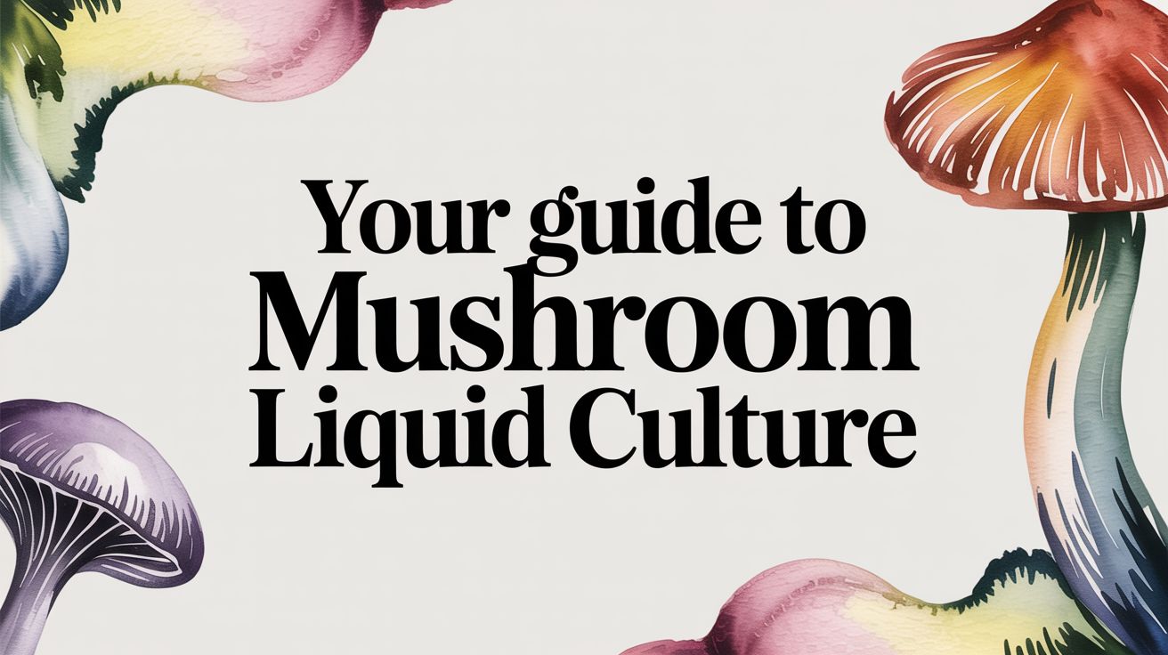 Your Guide to Mushroom Liquid Culture