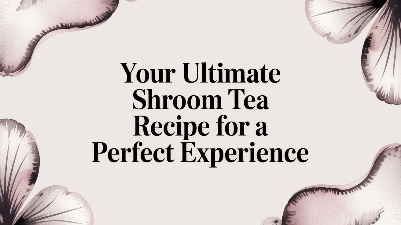 Your Ultimate Shroom Tea Recipe for a Perfect Experience