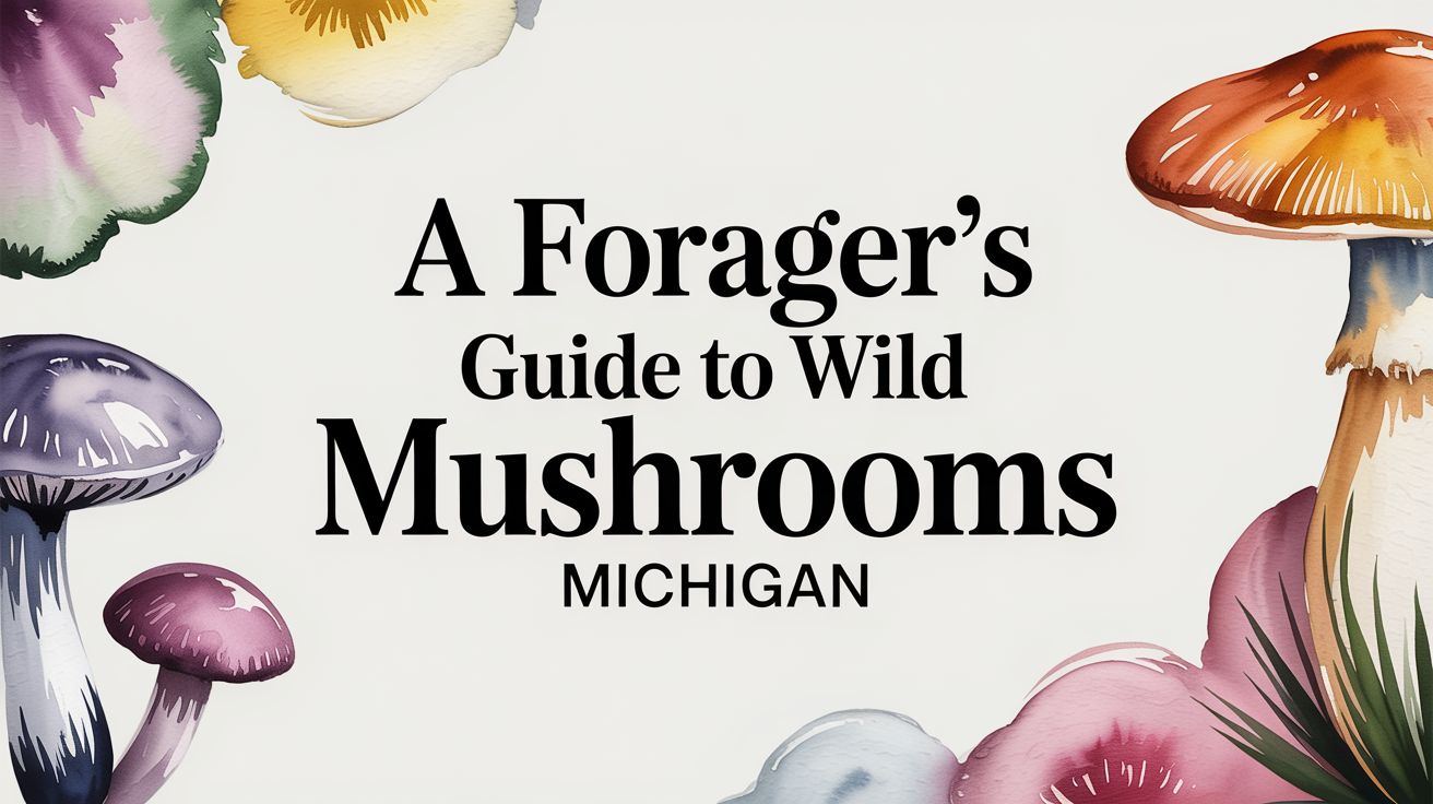 A Forager’s Guide to Wild Mushrooms Michigan