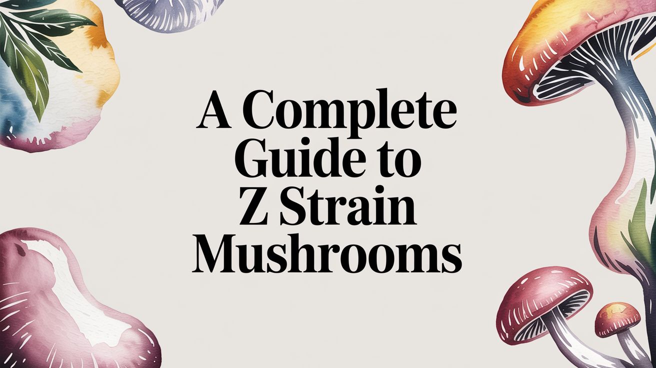 A Complete Guide to Z Strain Mushrooms