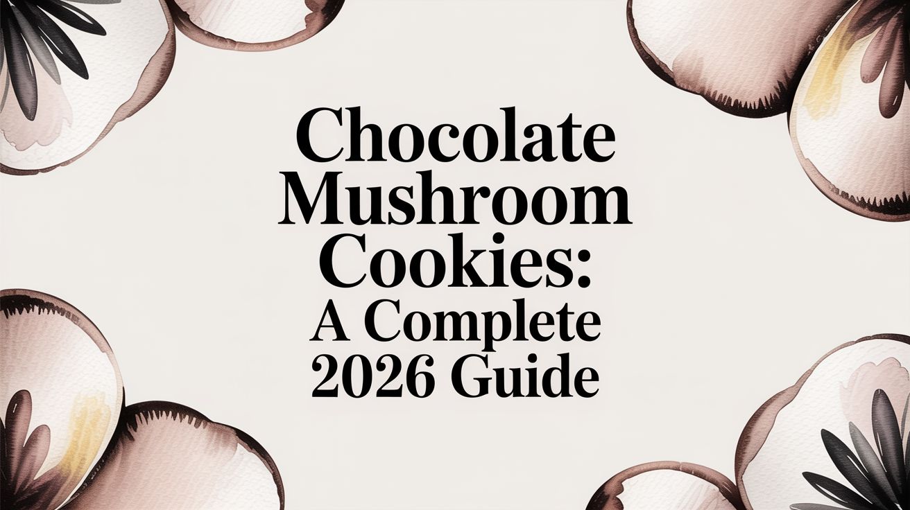 Chocolate Mushroom Cookies: A Complete 2026 Guide