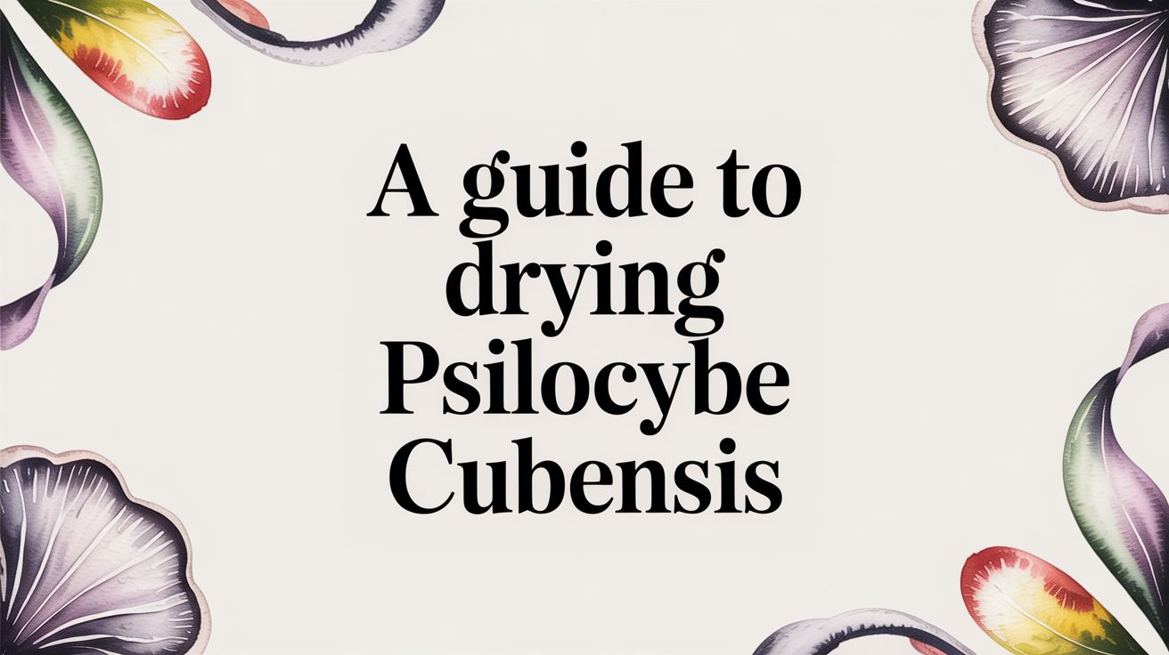 A Guide to Drying Psilocybe Cubensis