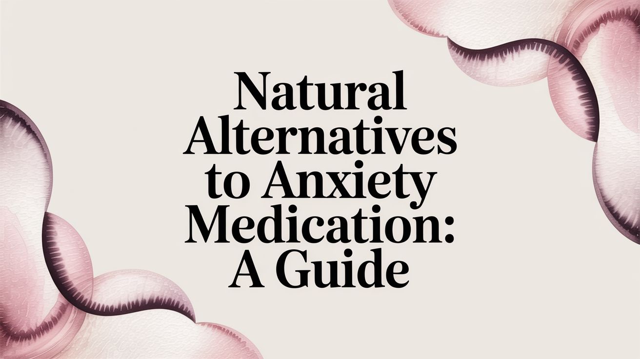 Natural Alternatives to Anxiety Medication: A Guide