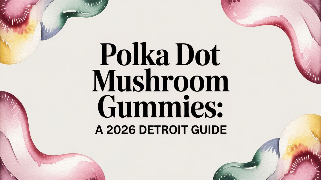 Polka Dot Mushroom Gummies: A 2026 Detroit Guide