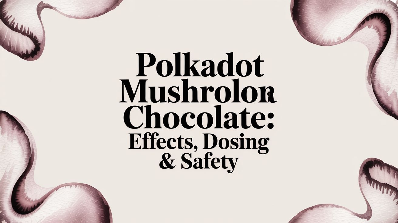 Polkadot Mushroom Chocolate: Effects, Dosing & Safety