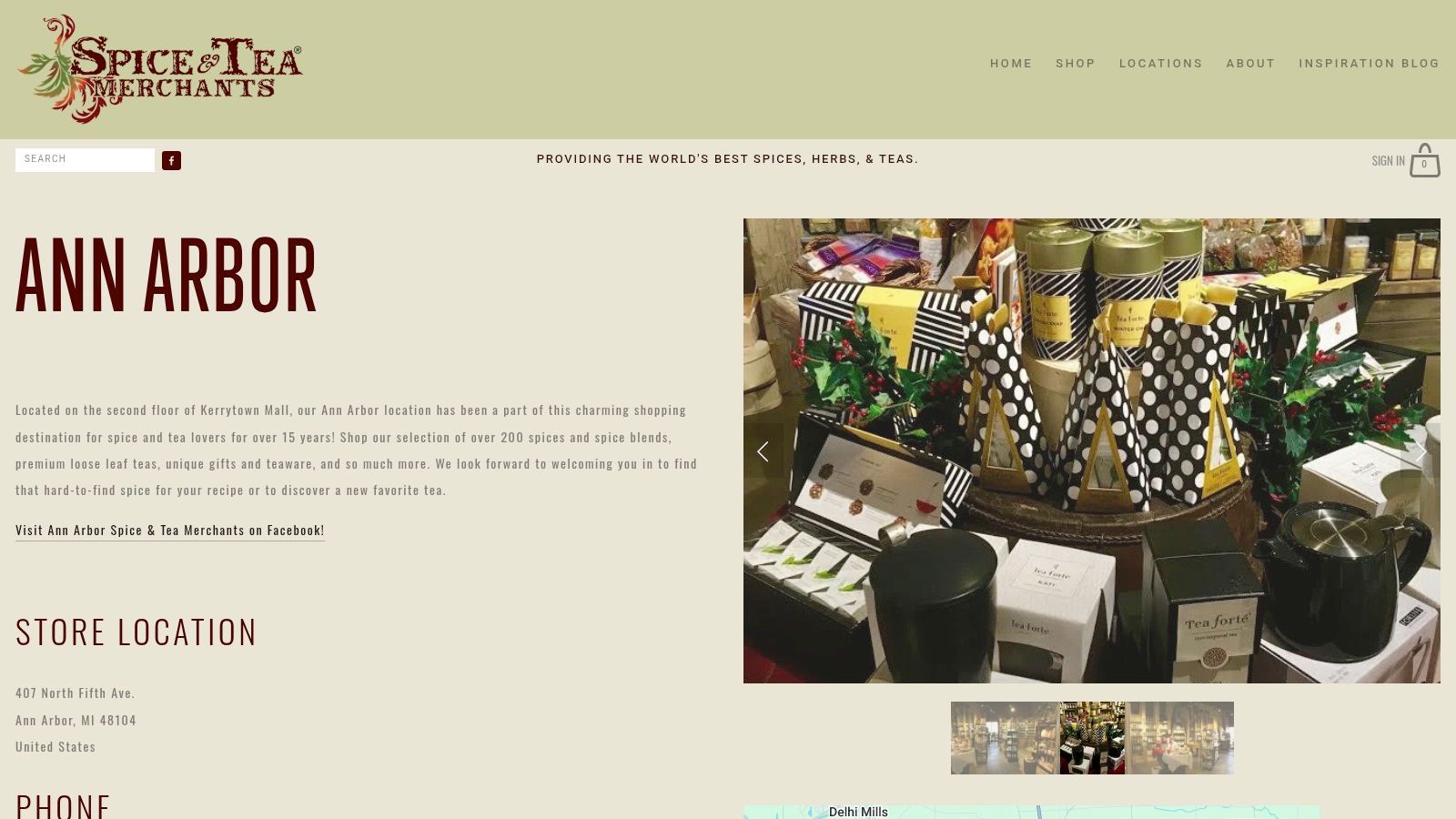 Spice & Tea Merchants (Kerrytown Market & Shops)