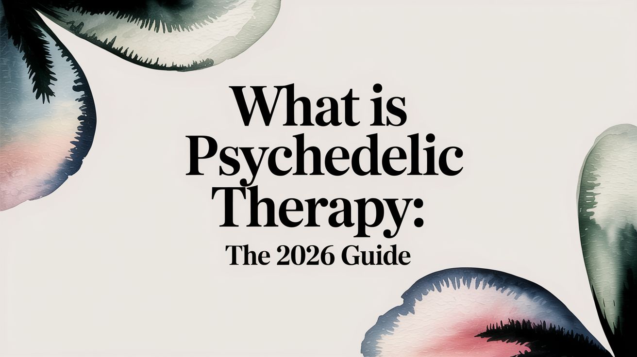 What Is Psychedelic Therapy: The 2026 Guide