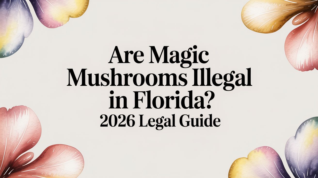 Are Magic Mushrooms Illegal in Florida? 2026 Legal Guide