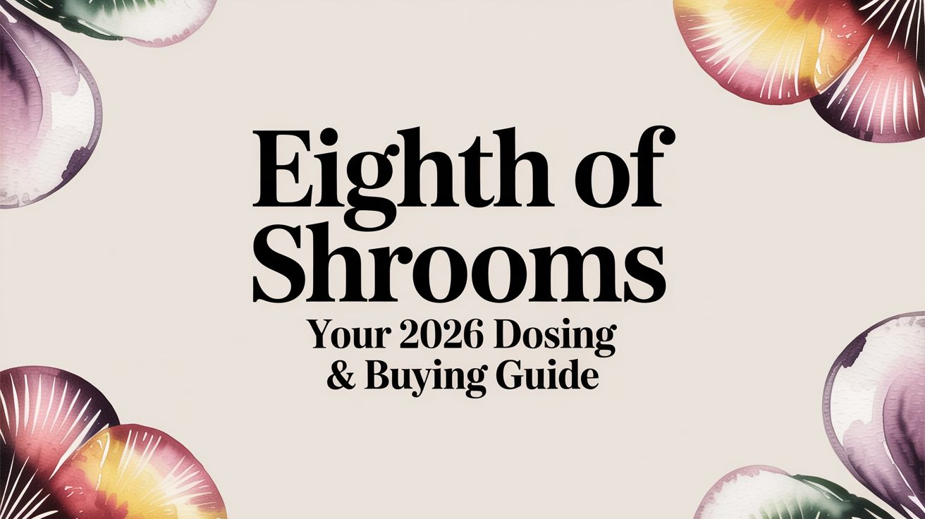 Eighth of Shrooms: Your 2026 Dosing & Buying Guide