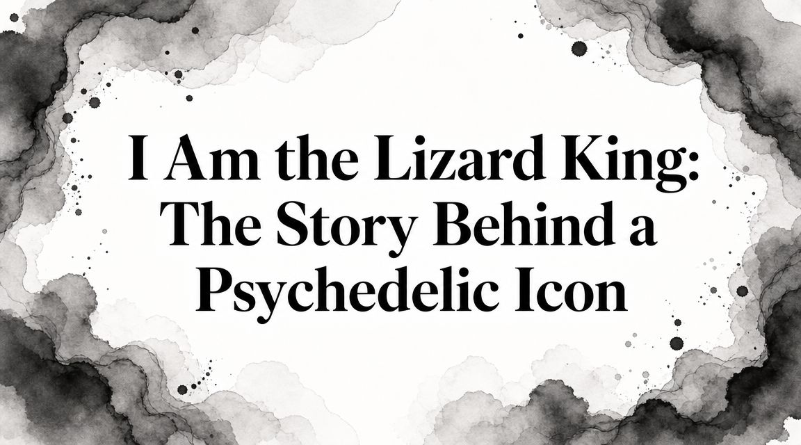 I Am the Lizard King: The Story Behind a Psychedelic Icon