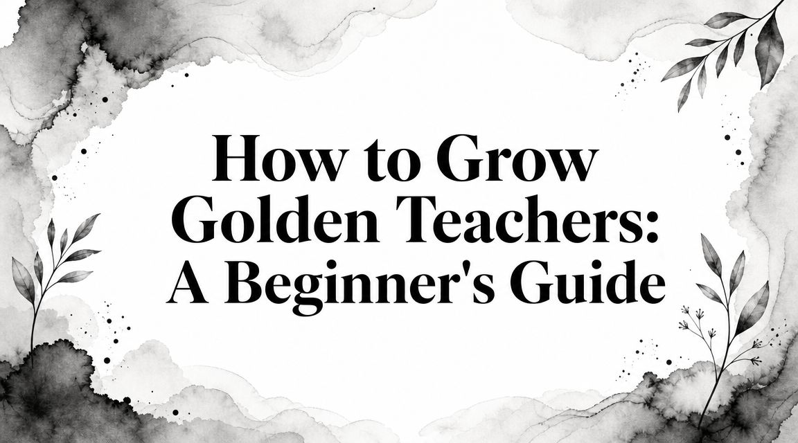 How to Grow Golden Teachers: A Beginner’s Guide