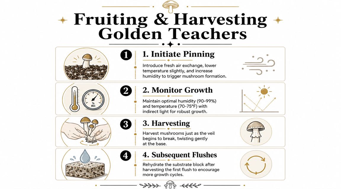 Initiating Fruiting and Harvesting Your Crop