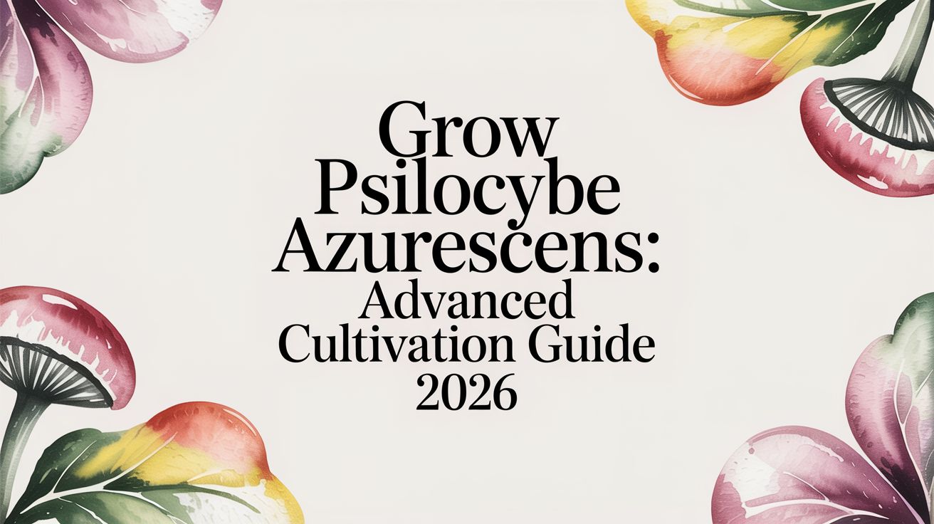Grow Psilocybe Azurescens: Advanced Cultivation Guide 2026