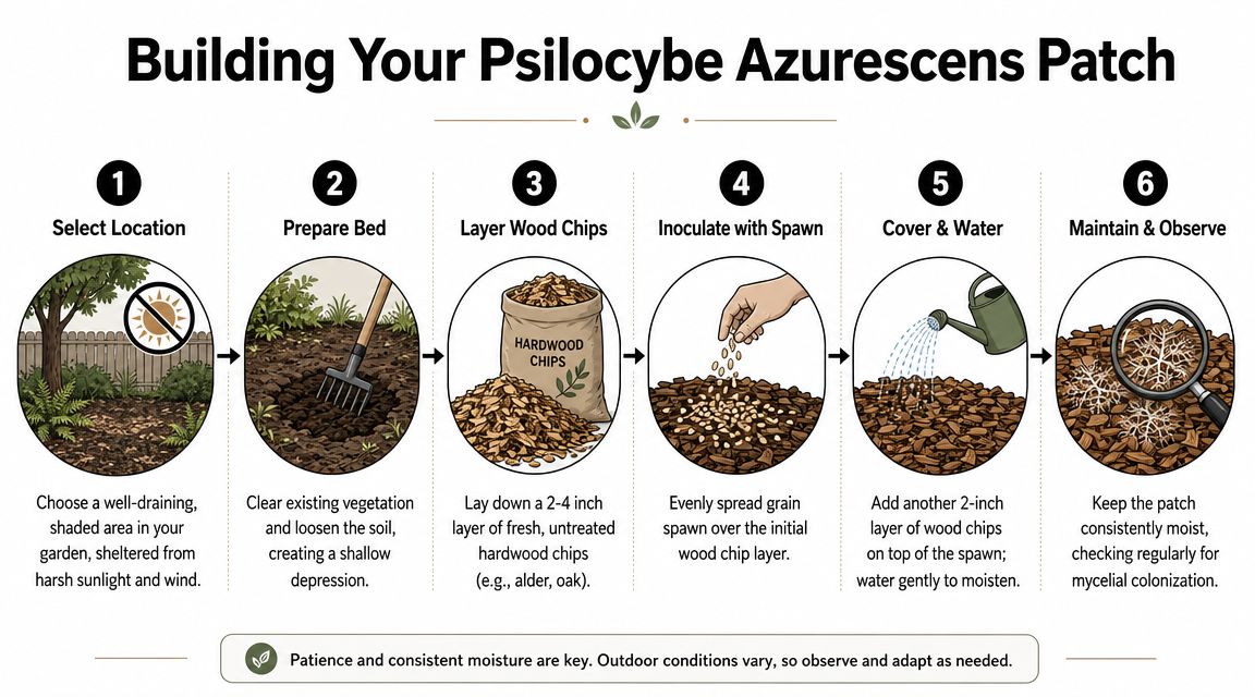 Building and Spawning Your Azurescens Patch