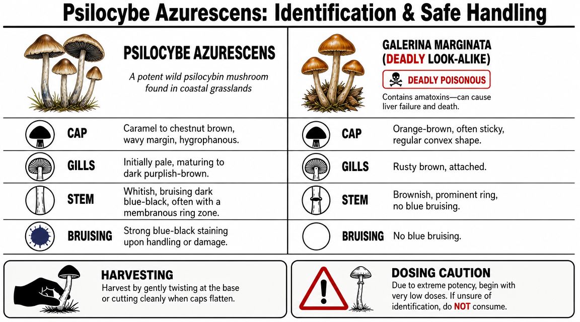 Identifying, Harvesting, and Dosing Potent Mushrooms