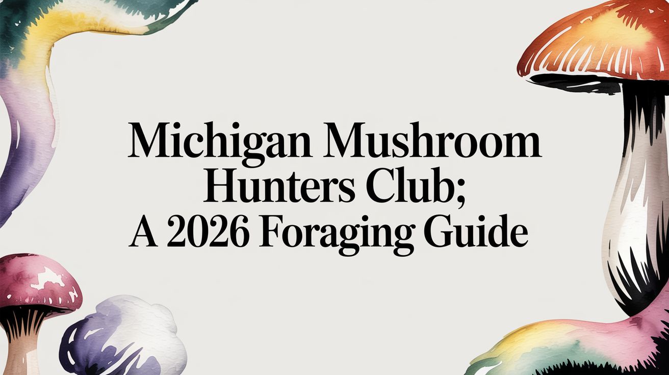 Michigan Mushroom Hunters Club: A 2026 Foraging Guide