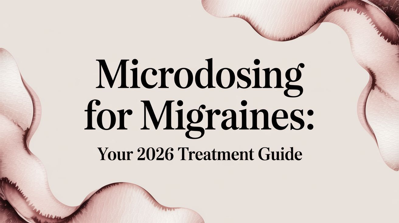 Microdosing for Migraines: Your 2026 Treatment Guide