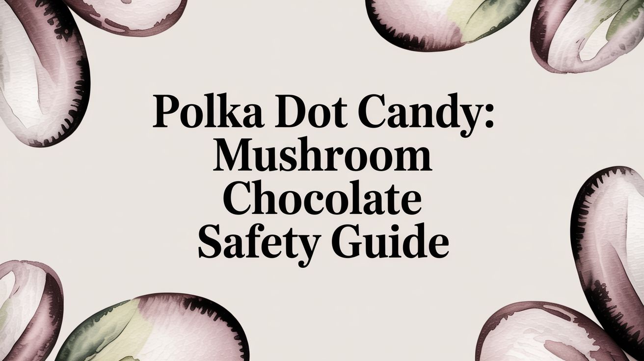 Polka Dot Candy: Mushroom Chocolate Safety Guide