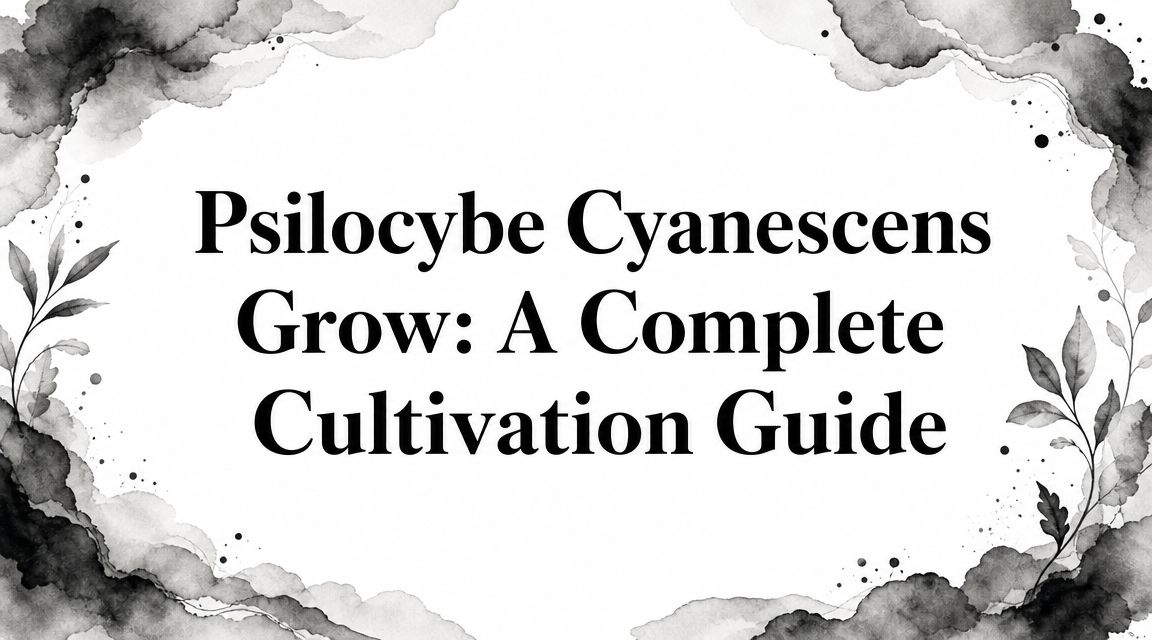 Psilocybe Cyanescens Grow: A Complete Cultivation Guide
