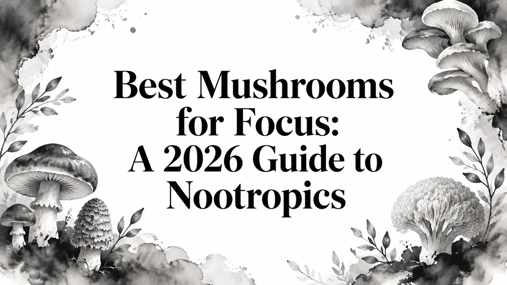 Best Mushrooms for Focus: A 2026 Guide to Nootropics