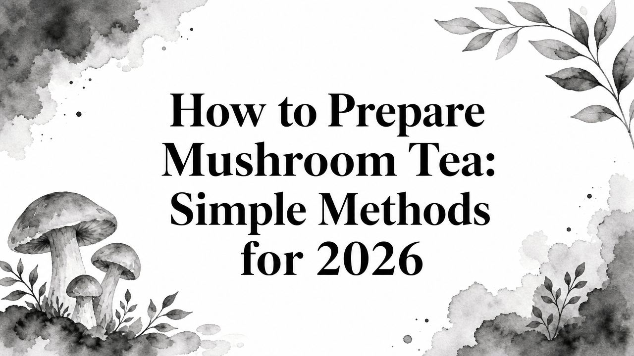How to Prepare Mushroom Tea: Simple Methods for 2026