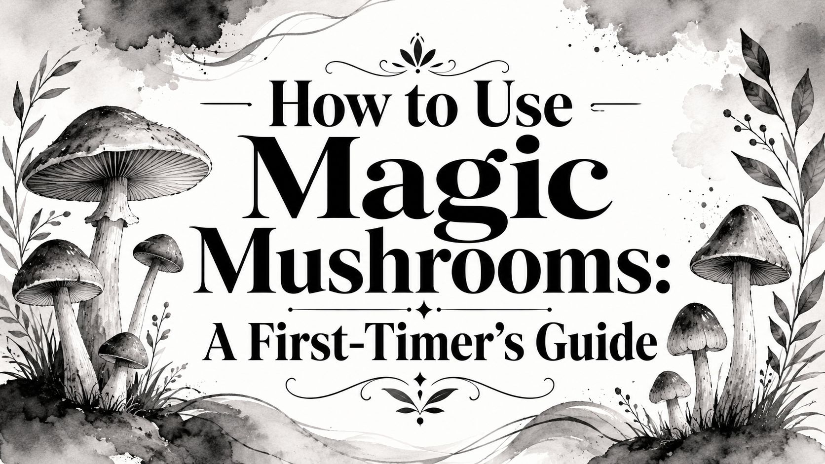 How to Use Magic Mushrooms: A First-Timer’s Guide