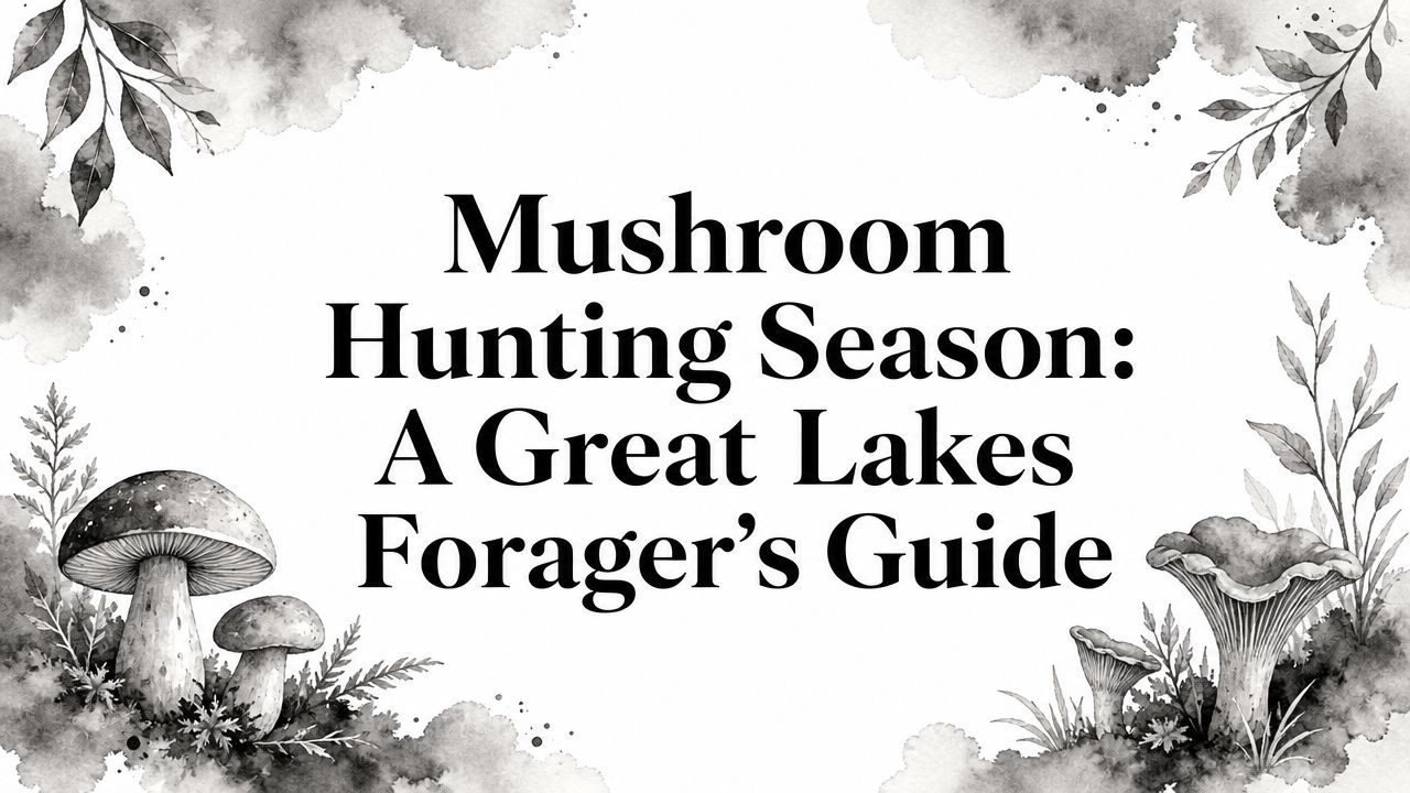 Mushroom Hunting Season: A Great Lakes Forager’s Guide