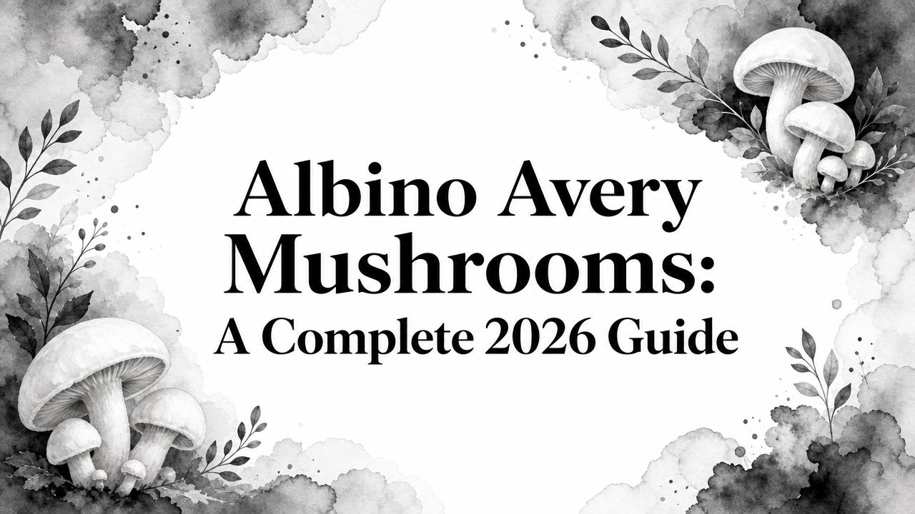 Albino Avery Mushrooms: A Complete 2026 Guide