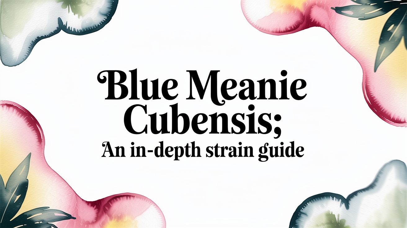Blue Meanie Cubensis: An In-Depth Strain Guide