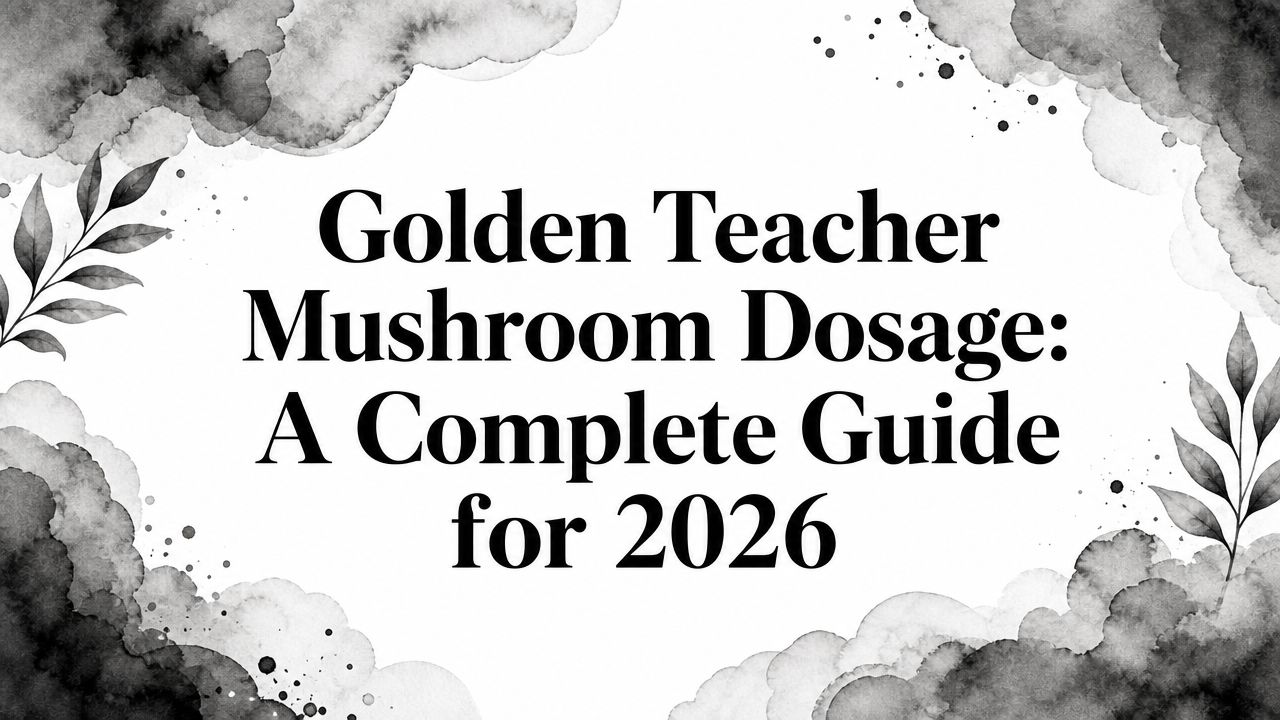 Golden Teacher Mushroom Dosage: A Complete Guide for 2026