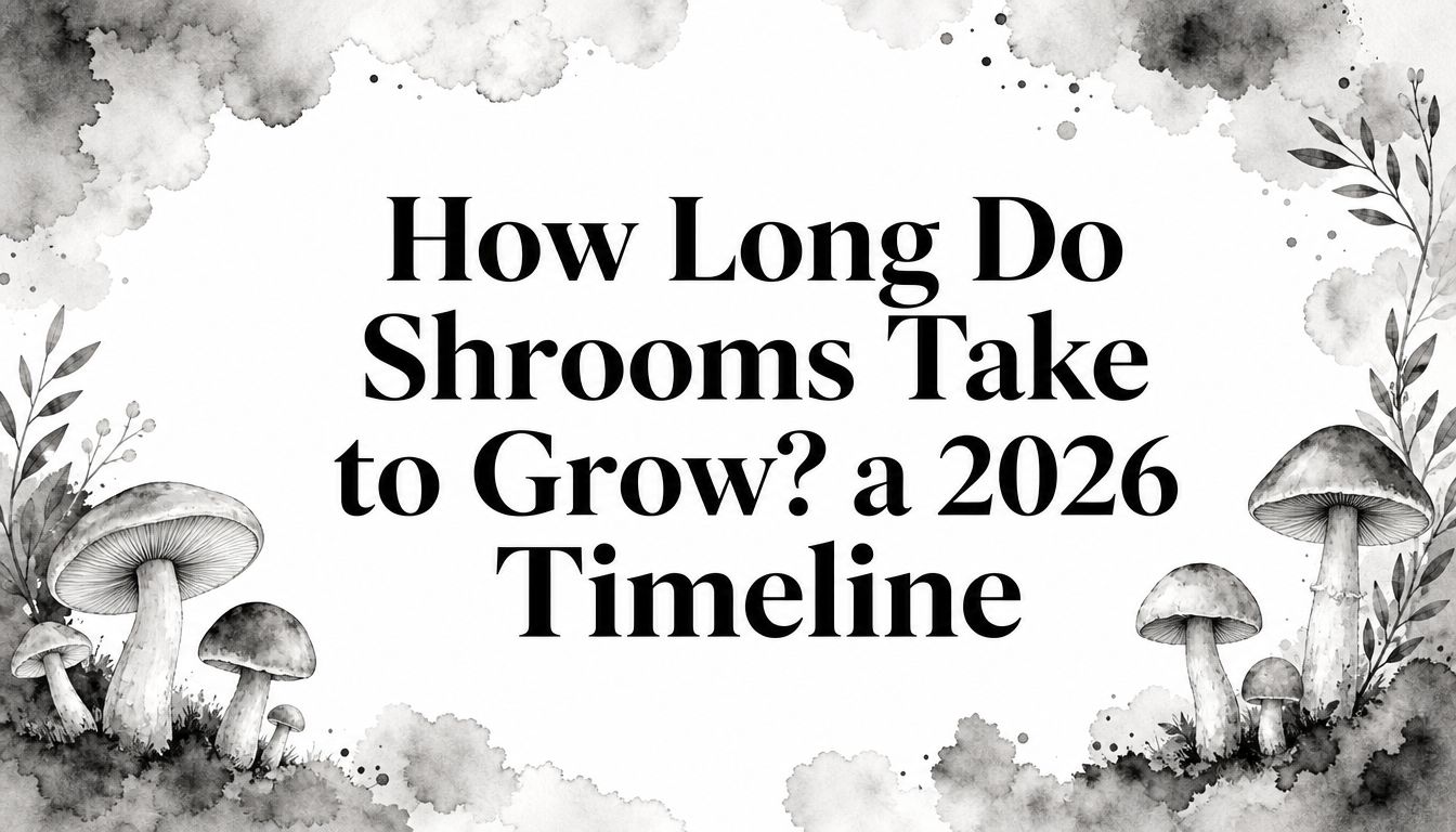 How Long Do Shrooms Take to Grow? a 2026 Timeline