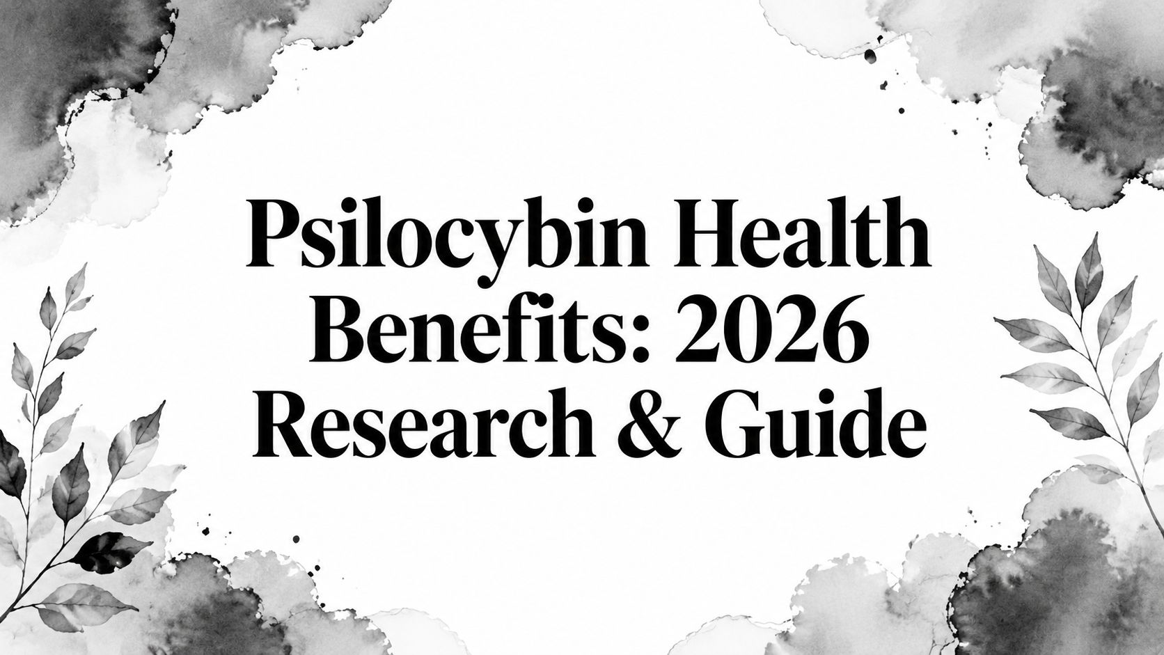 Psilocybin Health Benefits: 2026 Research & Guide