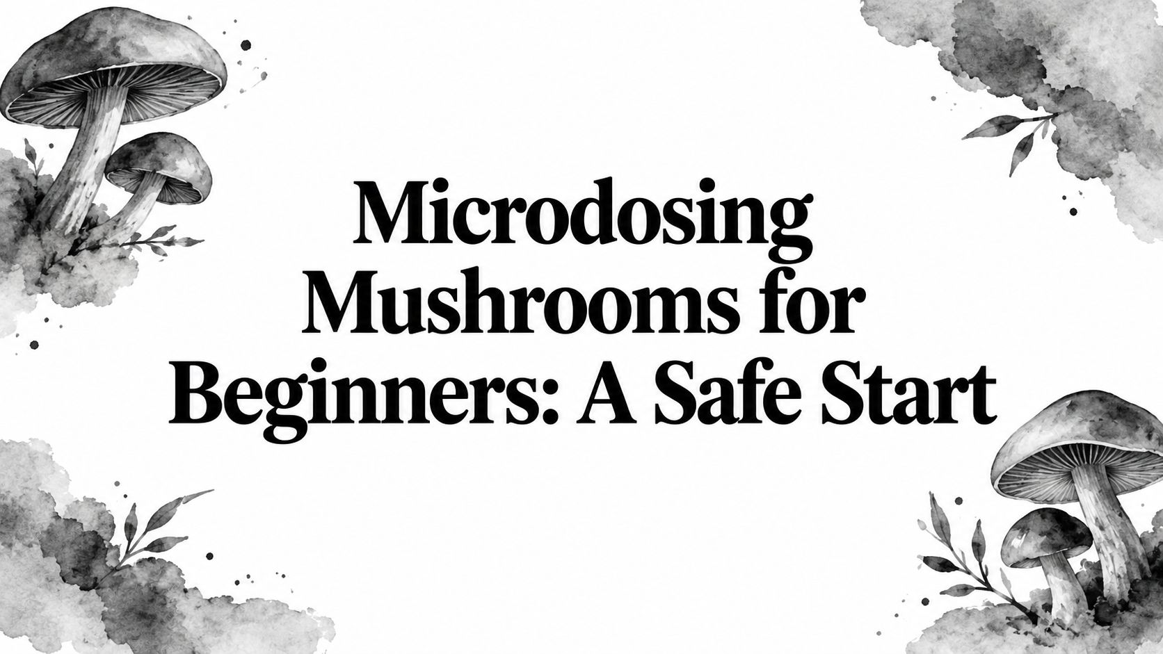 Microdosing Mushrooms for Beginners: A Safe Start